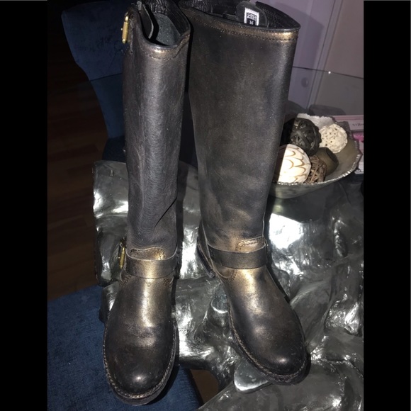 Coach and Frye Veronica Collaboration Boots - Picture 1 of 7